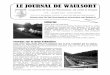 LE JOURNAL DE WAULSORTscrlfsnow.e-monsite.com/medias/files/wsj2.pdf · (seuls les piétons pourront toujours passer). Ce blocage du pont doit intervenir du 15 octobre au 15 novembre,