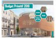 Budget Primitif 2016 - Perpignan · 2016-03-31 · en progression de 10 % pour réaliser un projet urbain ambitieux et ainsi : 40,0 40,0 43,8 10 15 20 25 30 35 40 45 50 2014 2015