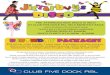 clubfivedock.com.auclubfivedock.com.au/wp...kidsjitterbugspackages.pdf · BIRTHDAY PACKAGES $19.50 per child (under 1 year free) Package includes entry to disco, priority seating,