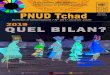 Editorial PNUD... · 2020-05-01 · Editorial Chères lectrices et chers lecteurs, Bienvenue à cette première édition du bulletin d’information « PNUD Tchad ». Les défis de