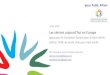Ipsos pour la Fondation Korian pour le Bien Vieillir ...€¦ · Les séniors aujourd’hui en Europe Ipsos pour la Fondation Korian pour le Bien Vieillir Edition 2018: Se sentir