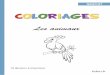 CCOLORIAGESOLORIAGES Les animaux · Title: Cahier de coloriages d'animaux Author: tidou.fr Subject: Pages de coloriages d'animaux à imprimer. Keywords: coloriage, animaux, coloriages,