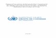 Rapport d’une mission du Bureau du Haut …...3 I. Résumé 1. Du 13 au 23 juin 2017, le Haut-Commissariat des Nations Unies aux droits de l'homme (HCDH) a déployé une équipe