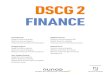 DSCG 2 - DunodVI P ROGRAMME UE 2. FINANCE Niveau M – 140 heures – 15 ECTS 1. La valeur (20 heures) 1.1. La valeur en ﬁ nance Sens et portée de l’étude Compétences visées