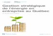 Gestion stratégique de l’énergie en entreprise au …energie.hec.ca/.../uploads/2015/10/GSEEQ_Final_oct2015.pdfGestion stratégique de l’énergie en entreprise au Québec : un