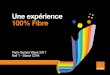 Une expérience 100% Fibre - Orange S.A. · Le portail de jeux d’Orange (jeu.orange.fr), l’un des sites majeurs de téléchargement de jeux PC en France, propose une offre unique