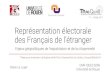 Représentation électorale des Français de l’étrangerthema.univ-fcomte.fr/theoq/pdf/2017/communications/2017... · 2018-02-09 · Représentation électorale des Français de