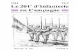 1914 1919 Le 201 d’Infanterie en Campagnetableaudhonneur.free.fr/Le201e-d-Infanterie-en-campagne.pdf · Je viens de lire et de relire, avec une profonde émotion, l'histoire épique