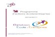PROGRAMME D’ACTIONS ECOLE/ENTREPRISEcache.media.education.gouv.fr/file/2017/49/1/... · Introduction Le parcours Avenir doit permettre à chaque élève, de la 6ème à la terminale,