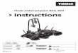 Thule VeloCompact 924, 925 Instructions - Norauto · Thule VeloCompact 924, 925 Instructions C.20141126 501-8028-01 925000 924000 Max 25 kg Max 46 kg 14,1 kg 14,2 kg