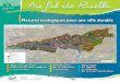 Mesures écologiques pour une ville durable · 2017-09-15 · du papier et véhicule de service électrique Mesures écologiques pour une ville durable Photographie aérienne 2013