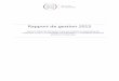 Rapport de gestion 2015 - Agence France Locale · 2017-02-01 · 18. Gestion des risques ... 18.3 Risque de taux dintérêt et de change ... Territoriale » que les « Garanties Membres