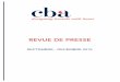 REVUE DE PRESSE - CBA Design...Date : 24/11/2016 Heure : 19:12:41 Journaliste : Alain Delcayre Pays : France Dynamisme : 0 Page 5/14 Visualiser l'article 78 HEREZIE (cc) (*) Publicité