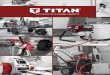 CATALOGUE DE LA GAMME COMPLÈTE - Titan Tool · Si vous n’êtes pas satisfait des performances de votre pulvérisateur, vous pouvez l’échanger pour un modèle identique ou obtenir