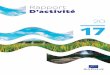 Rapport D’activité - SAPHIR · 2019-11-21 · 2 RAPPORT D’ACTIVITÉ La SAPHIR : opérateur unique du Département pour la gestion globale de l’eau Au cœur du patrimoine naturel