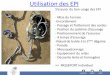 Utilisation des EPI - Académie de Créteileps.ac-creteil.fr/IMG/pdf/pacs-diaporama-escalade_en... · 2019-02-08 · Grimpeur sur le bon brin de corde. Nœud de huit bien confectionné