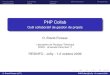 PHP Collab - Outil collaboratif de gestion de projets · PHP Collab Outil collaboratif de gestion de projets O. Brand-Foissac Laboratoire de Physique Théorique CNRS - Université
