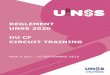 REGLEMENT UNSS 2020 DU CF CIRCUIT TRAINING · 2019-12-02 · Le Circuit training correspond à des enchaînements d’exercices d’une grande diversité, provenant de plusieurs disciplines