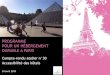 PROGRAMME POUR UN HÉBERGEMENT DURABLE A PARISpro.parisinfo.com/content/download/110667/11550852/... · Atelier Accessibilité – Programme hébergement durable – OTCP – 24/04/2014