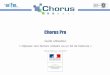 Chorus Pro · 2017-10-20 · Chorus Pro lance le traitement de reconnaissance des informations présentes dans le fichier PDF. Une fois le traitement terminé, Chorus Pro créé une