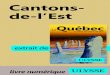 CANTONS-DE-L’EST...Cantons-de-l’Est - Attraits touristiques-Vergers et vignobles du lac Mégantic, puis rendez-vous jusqu’à Ham-Nord, d’où les routes 216 et 255 se succèdent