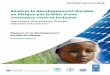 Réaliser le développement durable en Afrique par le biais ... · Dans le domaine de la santé, la hausse de l’espé-rance de vie est un gage de progrès, mais la région demeure