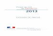 Projet de LOI de FINANCES 2013 - FranceOlympique.com...• les crédits du programme budgétaire Sport (219) ; • les fonds de concours attendus sur le programme 219 (19,5 M€ en