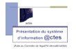 Présentation du système d’information @ctes · 2014-08-19 · Le contrôle de légalité et le contrôle budgétaire Présentation du système d’information @ctes Comment faire