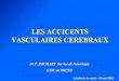 LES ACCICENTS VASCULAIRES CEREBRAUX › IMG › Lundi_de_la_sante_30_05_2005-43.pdf · Explorations radiologiques (1) Imagerie de l’encéphale : - l’IRM encéphalique : hautement