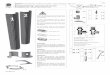 Iguana Circo Vrijstaand... · 2019-09-23 · 1 2 x 2 Iguana Kolombekleding - Revêtement de pillier - Säulenverkleidung - Pillar cover Montagehandleiding - Instructions de montage