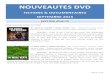 FICTIONS & DOCUMENTAIRES SEPTEMBRE 2015mediatheque.lemeesurseine.fr/OpacWebAloes/File/NOUVEAUTES... · 2015-09-05 · Page 1 sur 15 NOUVEAUTES DVD FICTIONS & DOCUMENTAIRES SEPTEMBRE