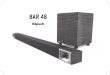 BAR 48 2019-12-09آ  2 Wall Mount Brackets (2) Wall Mount Brackets Supports pour montage mural Soportes