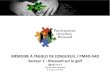 MÉMOIRE À l’AGGLO DE LONGUEUIL / PMAD-SAD Secteur C ...€¦ · • Organisation d’une conférence tenue le 2 mai 2012 sur l’impact des développements immobiliers (DSP-Montérégie