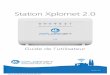 Station Xplornet 2 · 2018-11-26 · mise à niveau vers la station Wi-Fi Xplornet 2.0 à partir d’une station Xplornet (téléphonie résidentielle), veuillez appeler au 1-866-841-6001