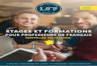 MONTPELLIER, SUD DE FRANCE · 2019-09-12 · profession de formateur de FLE et vous permet d’enseigner le français de manière autonome (mise en relation entre les en-seignants