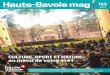 Département de la Haute-Savoie - CULTURE, SPORT ET NATURE au menu de … · 2017-06-27 · 4 Haute-Savoie mag I N165 I PLEIN CADRE L e 30 avril dernier, près de 9 000 participants,