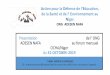 Action pour la Défense de l’Education, de la Santé et de l’ … · 2020-05-01 · Presentation de l' ONG ADESEN NAFA au forum mensuel OCHA/Niger du 31-OCTOBRE-2019 Action pour