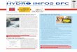 I N° 2 I HYDRO INFOS BFC · 2020-06-16 · Lettre d’information de l’hydroélectricité en Bourgogne-Franche-Comté n°2 - Juin 2020 Responsable de la publication : Blandine