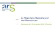 Le Répertoire Opérationnel des Ressources...5 Rappel des éléments de contexte Le répertoire opérationnel des ressources a été défini par les textes (CSP-article D. 6124-25