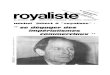 michel jober à royalistetarchivesroyalistes.org/IMG/pdf/Royaliste361.pdf · 2019-08-29 · michel jober à "royalistet : "" se dégager des impérialismes commerciaux " NATION FRANÇAISE