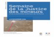 Semaine de la Justice des mineurs 2019-10-20آ  La justice pأ©nale des mineurs 10 11 TAbLe -ronDe Une