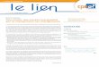 Le Lien 31 - CPNEF - animation | Le site des partenaires de la …cpnefanimation.fr/sites/default/files/publications/le... · 2019-12-03 · le principe de mutualisation des fonds