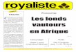 Schäuble Les fonds vautours en Afriquecorine-pelluchon.fr/wp-content/uploads/2013/07/... · loise : l’effacement voulu des sou - verainetés nationales implique la négation des