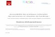 Accessibilité des pratiques culturelles des personnes en situation de … · 2018-02-08 · La Déclaration de Fribourg sur les droits culturels promeut la protection de la diversité