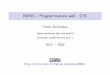 BDW1 - Programmation web - CSSRappels BalisesstructurantesenHTML: I header,footer I nav I section,article I aside I divetspan Cesbalisesétantpurementsémantiques,commentréaliserlamise