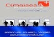 Cimaises &+. Accrochage Tableau par Cimaise, Corniche, … · 2018-05-15 · Lg 200 cm x1 AC05053251 Rail cimaise click pro Alu brossé Lg 200 cm x1 AC0505431 Rail cimaise click pro