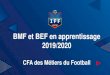 BMF et BEF en apprentissage 2019/2020 › wp-content › uploads › sites › 16 › ...Formation aux Premiers Secours • ET : • Avoir joué au moins 50 matchs de niveau D1 Futsal