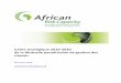 Cadre stratégique 2016-2020 de la Mutuelle panafricaine de ... · Vue d’ensem le du Cadre stratégique Le Cadre stratégique de 2016 à 2020 1 du Groupe de la Mutuelle panafricaine