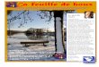 La feuille de houx N° 80 - Mairie de Sainte-Aulde | Accueil · Ce dernier vient d’adresser un rapport complet sur les équipements, les forces et les faiblesses de nos réseaux