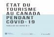 ÉTAT DU TOURISME AU CANADA PENDANT COVID-19 · 2020-06-13 · Le tableau de bord “État du tourisme au Canada pendant COVID-19” de Twenty31 est compilé par les analystes de